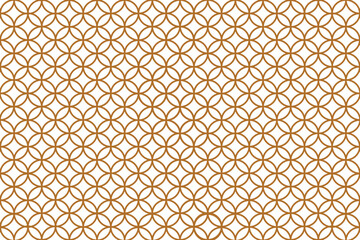 golden circle seamless pattern 