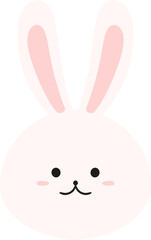 Cute Doodle Rabbit Illustration