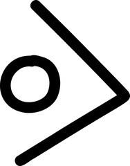 Hand Drawn Doodle Arrow