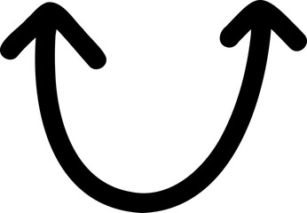 Hand Drawn Doodle Arrow