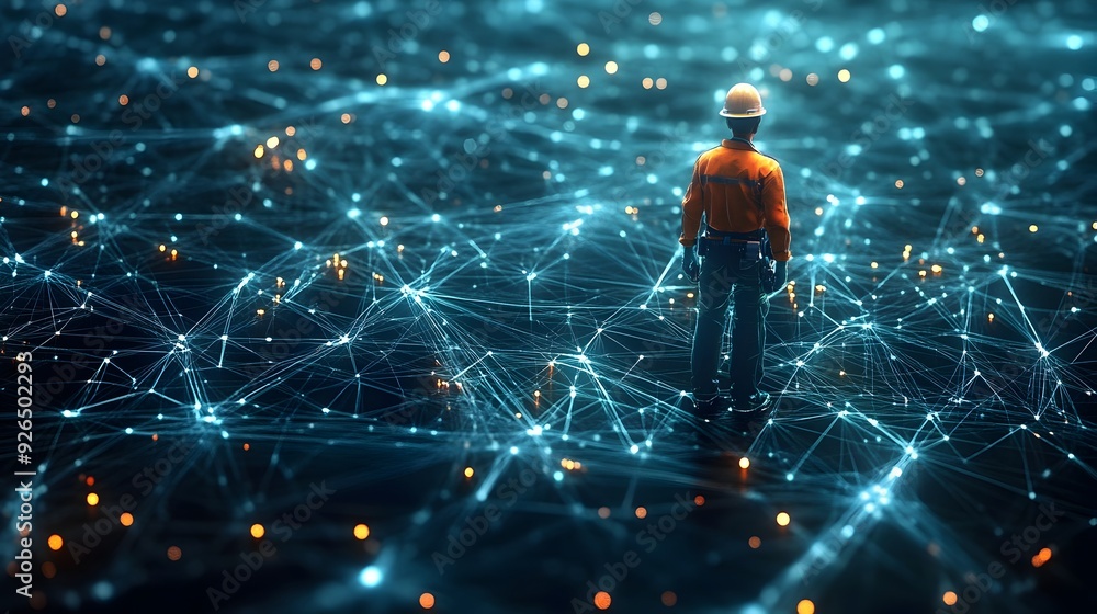 Poster network load distribution engineer balancing technology systems