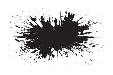  Black Grunge Texture Overlay on White Background – Vector Illustration