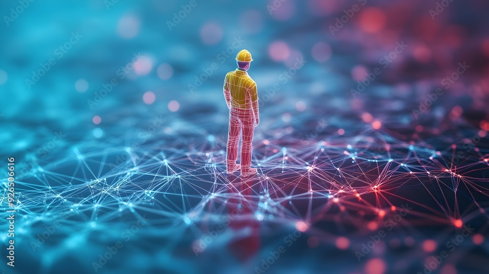 Poster professional engineer optimizing network for enhanced performance