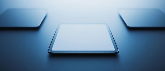 Cutting-Edge Tablet Displaying 3D Product Design Prototypes