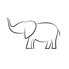 Minimalist Elephant