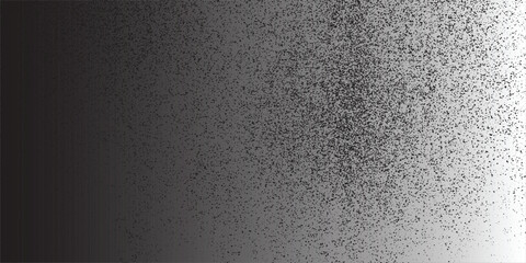 Noise grain background, pointillism dots gradient or dotwork pattern, vector stipple effect. Grain noise halftone or grainy texture or dotwork grain noise