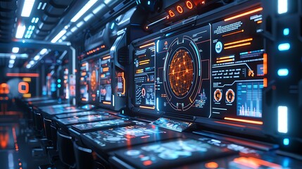 A futuristic AI ethics conference with experts discussing fairness, transparency, and accountability, featuring holographic presentations and interactive displays. Created Using: advanced technology,