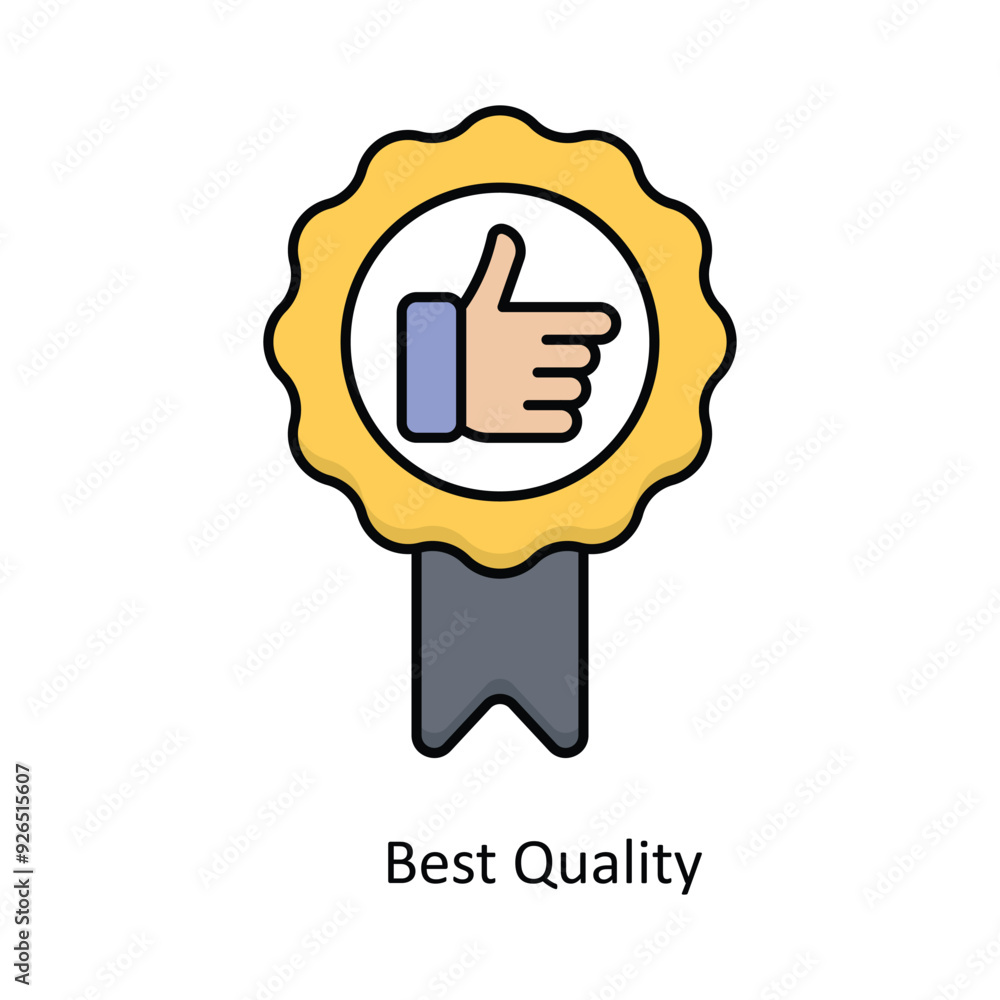 Poster great idea vector filled outline icon design illustration. design and development symbol on white ba
