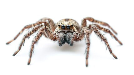 spider isolated on white