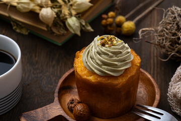 美味しそうなカップケーキ