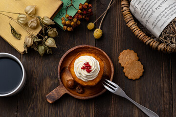 美味しそうなカップケーキ