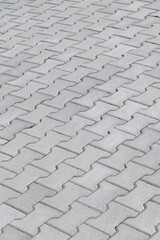Gray paving slabs. Backgrounds and textures.