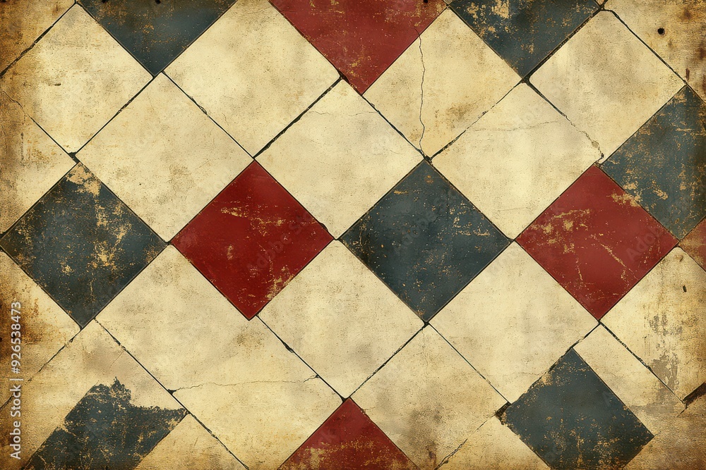 Poster background with a pattern