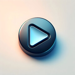 an illustration of a start button, generated by ai
