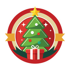 Festive Christmas Logo with Snowflakes and Ornaments, Minimalist Christmas Logo for Holiday Branding, Creative Christmas Logo for Winter Promotions, Vintage Christmas Logo with Retro Holiday Vibes