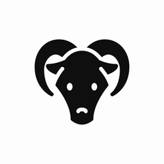 goat domestic animal farm icon