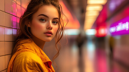 High-resolution customizable banner template, designed for "your calling," modern aesthetic, professional look.