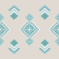 Geometric Ethnic pattern,
Native American tribal fabric, tile, carpet, vector,
illustration design