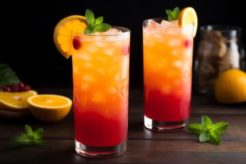 Fototapeta premium Cocktail Created with Generative AI technology.