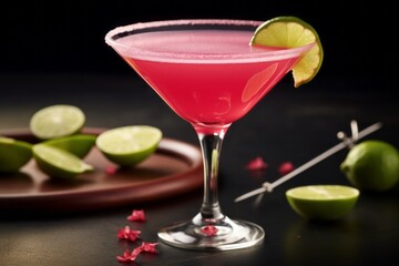 Cocktail Created with Generative AI technology.