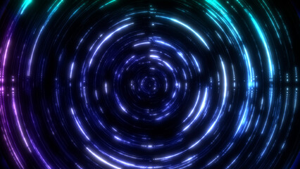 円、サイエンス、HUD,デジタル、放射