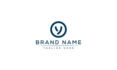 Logo design letter Y . Elegant modern. Vector template.