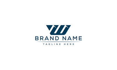 Logo design letter VW . Elegant modern. Vector template.