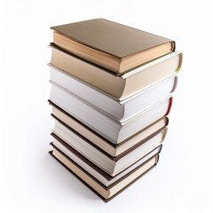 Book on white background