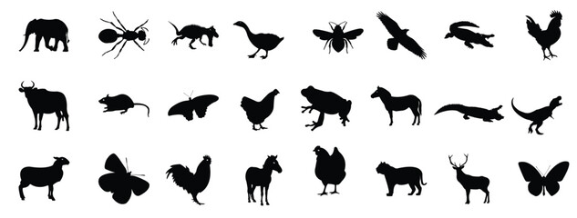 Pictograms Of Animals.