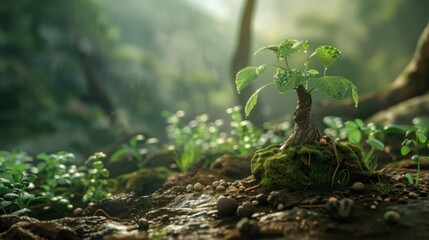 seed to tree , seed growth , tree of life , life cycle of a tree , seed germination