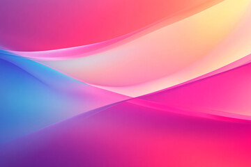 Fototapeta premium A colorful background with a pink and blue wave