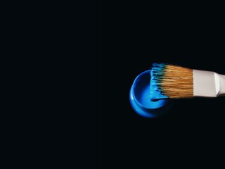 brush and paint