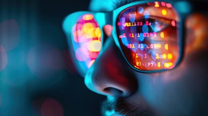 A cybersecurity seminar at a conference, where attendees are networking and attending sessions on emerging threats and cybersecurity trends.