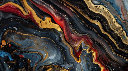 red and yellow background