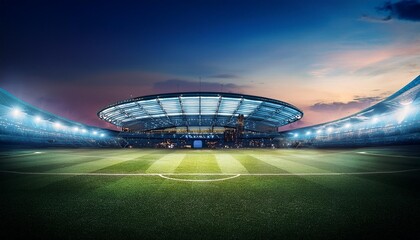 City sport urban architecture stadium building modern travel night sky landmark