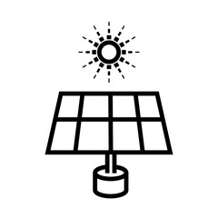 Solar Panel icon Design