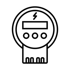 Watt Meter icon Design