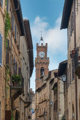 Obraz premium Pienza - Siena - Toscana - Val d'Orcia - Italia
