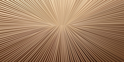 Abstract Golden Geometric Pattern - Radiating Lines Art of Luxury and Elegance