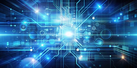 Abstract background of modern technology with digital elements and futuristic design, digital, technology, abstract