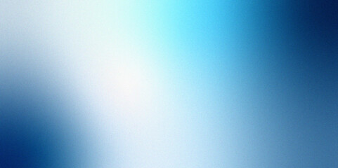 Digital grainy gradient with a colorful soft noise effect. Vintage Grunge Texture Pattern in Blue Tones for Artful Wallpaper. Gradient blur, noise, grain, texture. abstract background.	