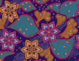 Material sew design cloth craft colors pattern thread fashion cotton textile fabric industry