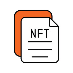 file color line icon with white background vector stock illustration