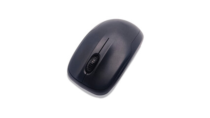 Wireless Computer Mouse on Transparent Background - Isolated Tech Gadget