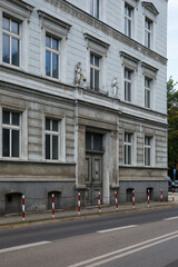 Fototapeta premium Altes Bürgerhaus im Stadtzentrum in Ratibor in Oberschlesien