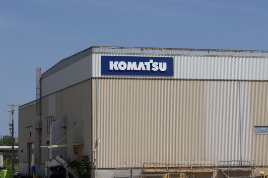 Komatsu Mining factory. Former Joy Global plant, Komatsu is a manufacturer of construction, mining and military equipment.
