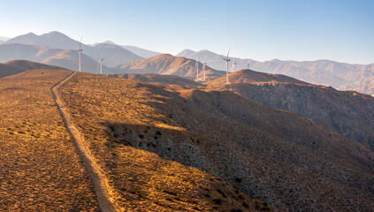 Desert Wind Turbines