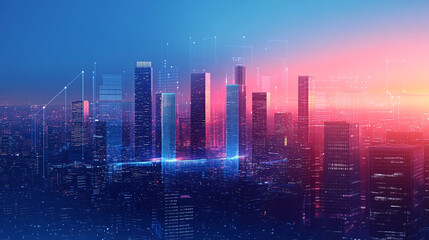 glass buildings Looking Up modern high-rise office buildings