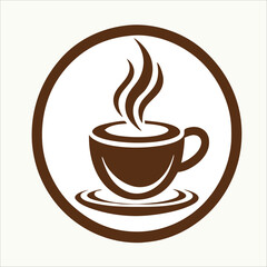Coffee vector for logo, template, restaurant menu and so on