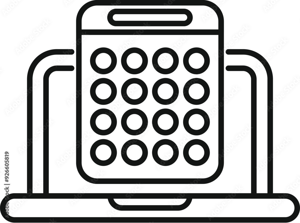 Poster electronic voting machine being used for online voting system with secure technology